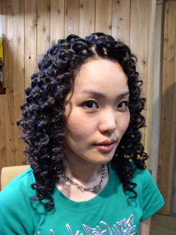 スパイラルパーマ1